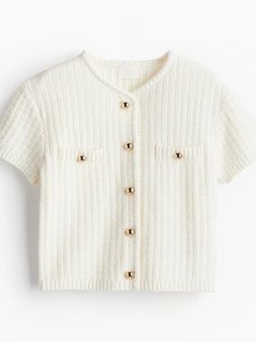 H&M Short-Sleeve Cardigan